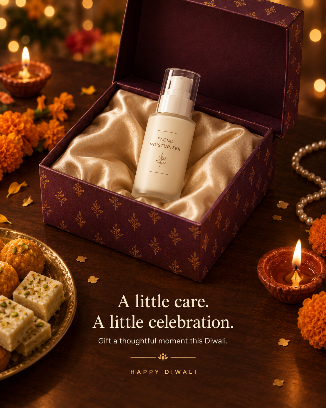 Diwali Skincare Gift Box Ad